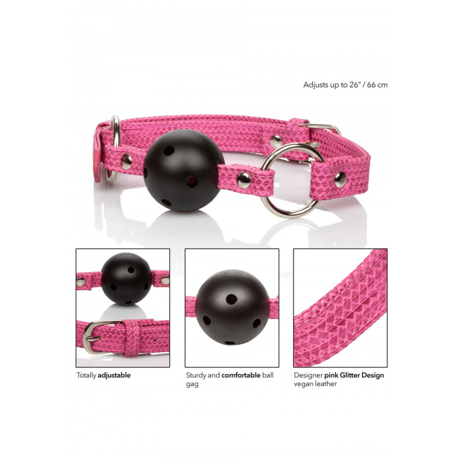 CalExotics - Tickle Me Pink Ball Gag S&M